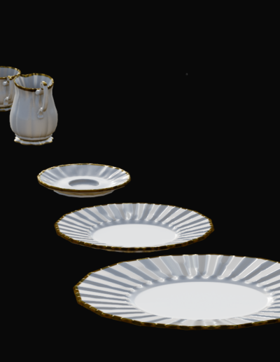 Les assiettes